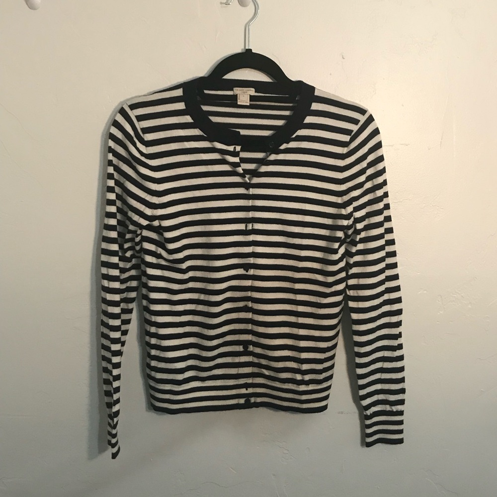 J. Crew stripped sweater